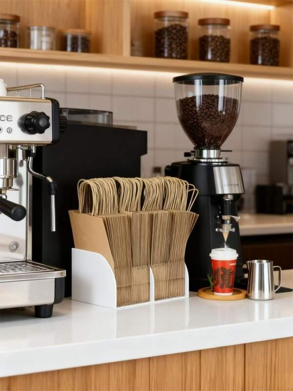 Acrylic Packaging Bag Storage Rack