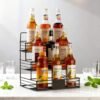 Acrylic or Iron Syrup Bottle Rack