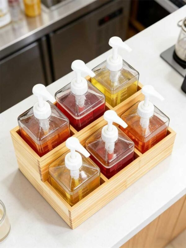 Acrylic or Iron Syrup Bottle Rack