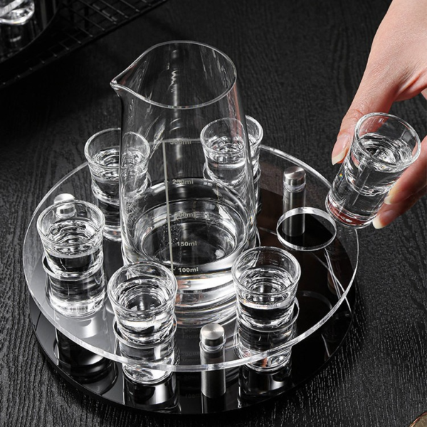 Acrylic Wine Glass holder for different Size