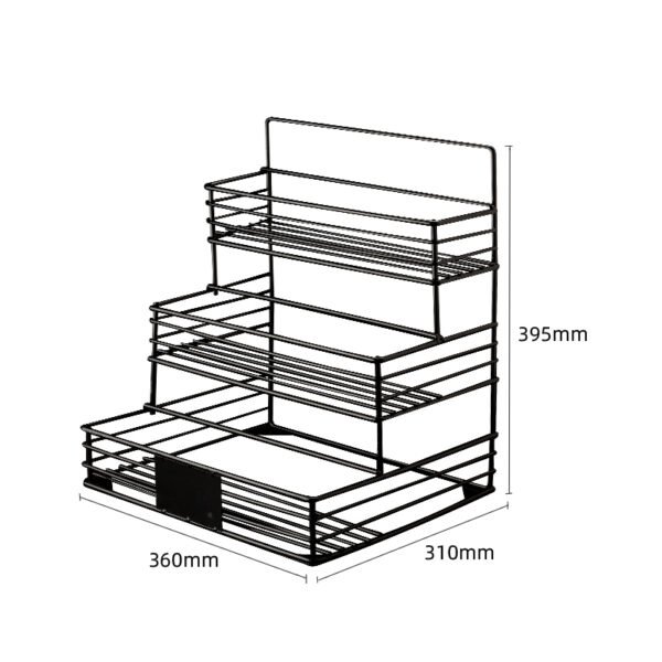 Acrylic or Iron Syrup Bottle Rack