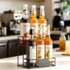 果露架 Acrylic or Iron Syrup Bottle Rack