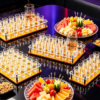 酒杯架2 Acrylic Wine Glass holder for different Size