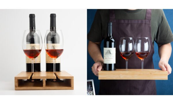 Acrylic Wine Glass holder for different Size