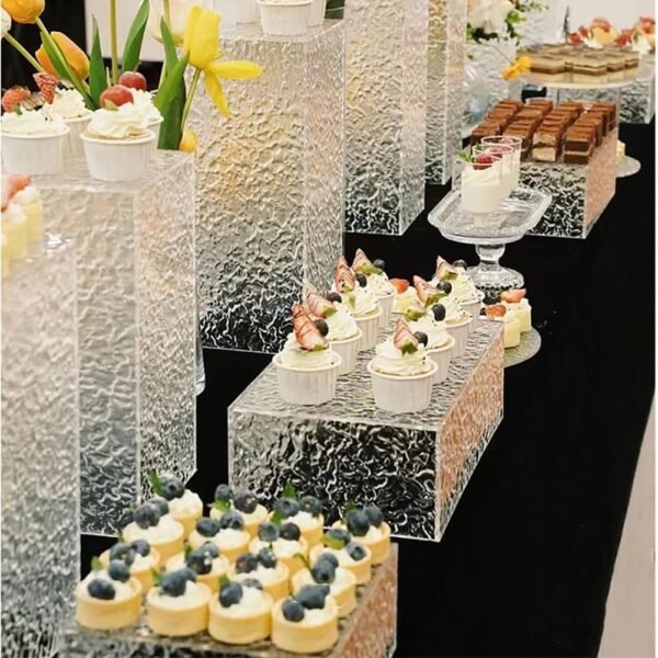 Acrylic Food Display Risers
