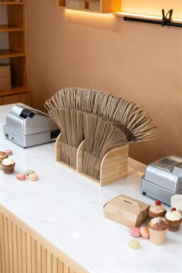 Acrylic Packaging Bag Storage Rack