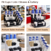 9-Compartment Cup & Lid Organizer