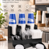 9-Compartment Cup & Lid Organizer