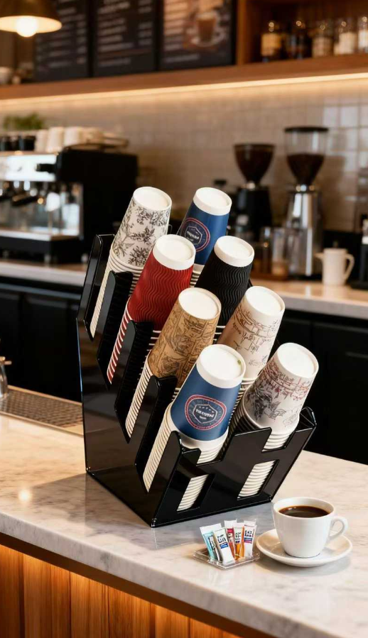 Paper Cup  and Lid holder