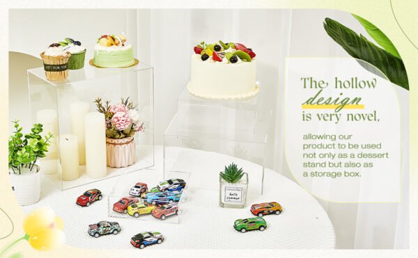 Acrylic Food Display Risers