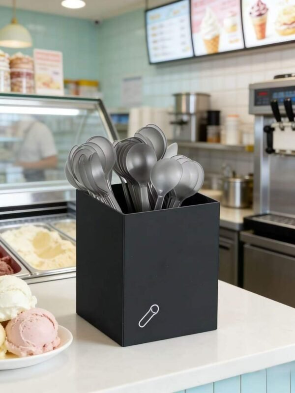 Spoon Straw Tissue Storage Rack
