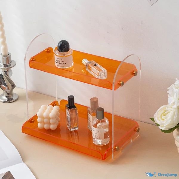Bathroom Acrylic Shelves