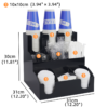 9-Compartment Cup & Lid Organizer
