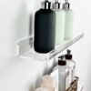 Bathroom Acrylic Shelves
