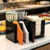 Spoon Straw Tissue Storage Rack
