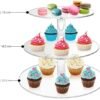 三层圆3 Acrylic Dessert Tower Holder Display