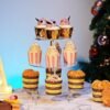 蛋糕展示架2 Acrylic Dessert Tower Holder Display