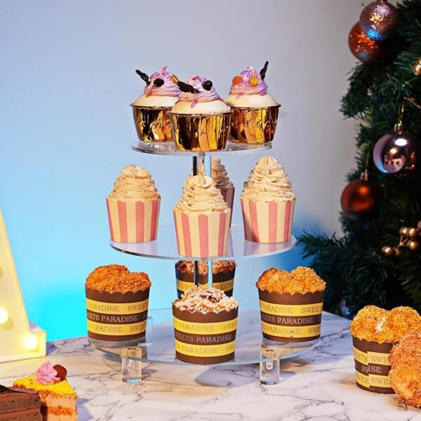 蛋糕展示架2 Acrylic Dessert Tower Holder Display