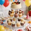 蛋糕展示架4 Acrylic Dessert Tower Holder Display