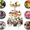 蛋糕展示架6 Acrylic Dessert Tower Holder Display