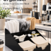 1 Multi-tier coffee and milk tea counter organizers