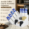 1 Detachable 3-Tier Coffee Bar Organizer | Tool-Free Assembly