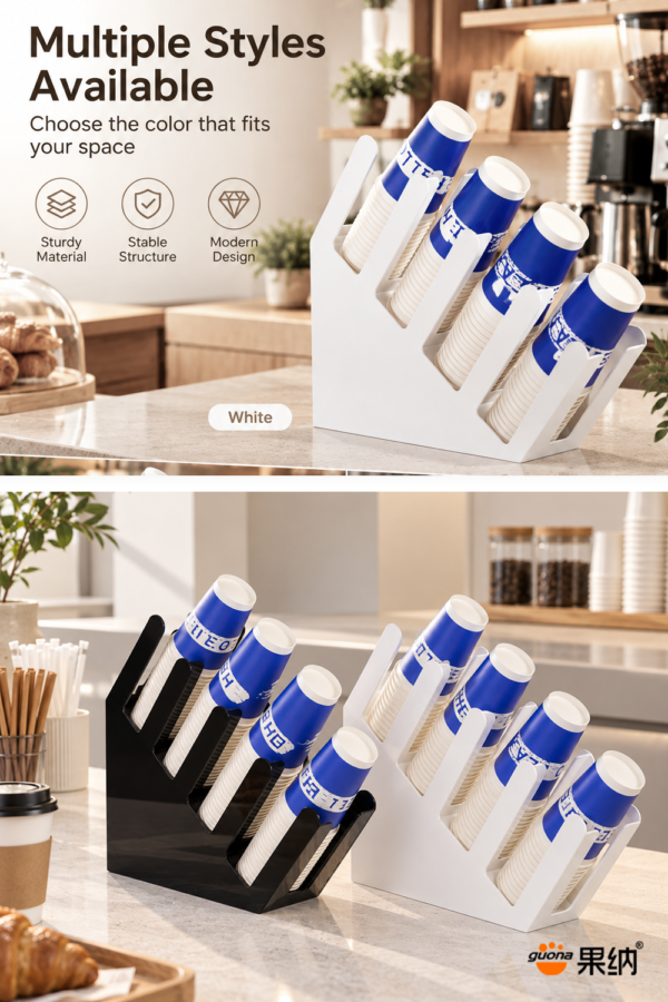 5 Paper Cup & Lid Organizer