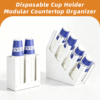 6 Detachable 3-Tier Coffee Bar Organizer | Tool-Free Assembly