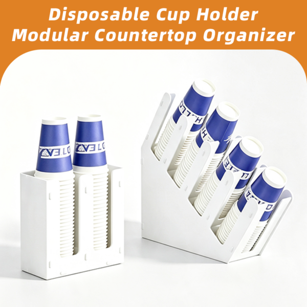 6 Detachable 3-Tier Coffee Bar Organizer | Tool-Free Assembly