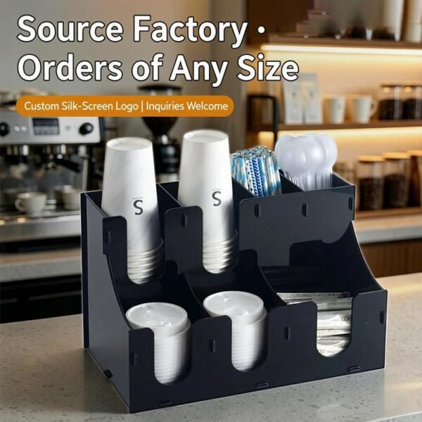 8eb1cf5798e68 Detachable Home Coffee Corner Organizer | Flat-Pack, Tool-Free