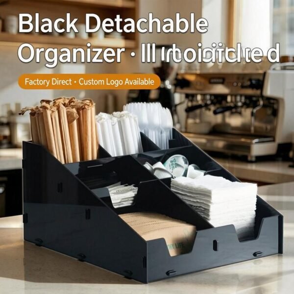 a0f10c3dd7b49 Detachable Home Coffee Corner Organizer | Flat-Pack, Tool-Free