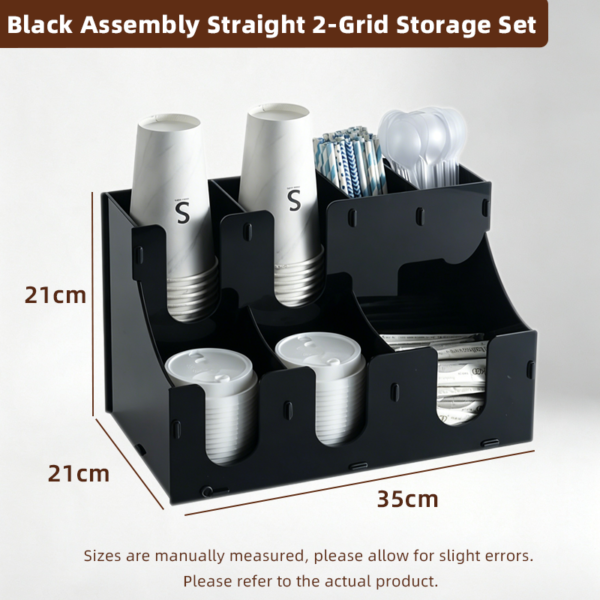 拼装7007 Detachable Home Coffee Corner Organizer | Flat-Pack, Tool-Free