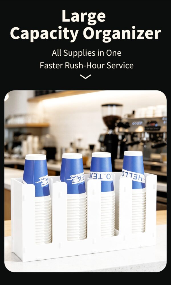 详情页_06 4-Compartment Countertop Cup Dispenser